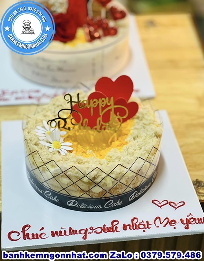 banh sinh nhật trứng muối ở TP Châu Đốc, An Giang