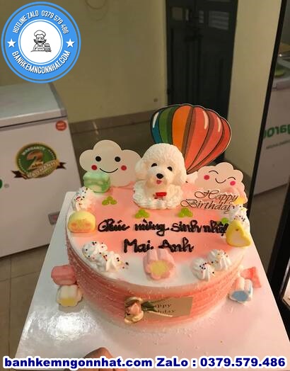 banh kem con ch&oacute; ở Huyện Quốc Oai, H&agrave; Nội