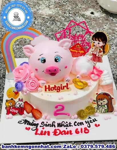 b&aacute;nh kem sinh nhật con heo ở huyện H&ograve;n Đất, Ki&ecirc;n Giang