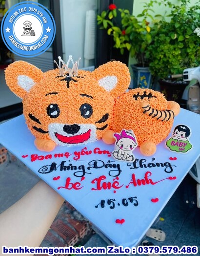 banh sinh nhat con hổ ở Quận 2 TP HCM