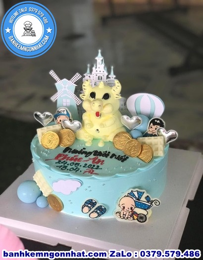 banh kem con trau ở huyện Kho&aacute;i Ch&acirc;u, Hưng Y&ecirc;n