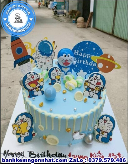 bánh kem doraemon đẹp