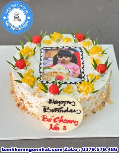 bánh kem bắp in ảnh quận Bình Tân 