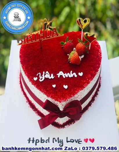 b&aacute;nh sinh nhật tặng người y&ecirc;u ở Thị x&atilde; An Nhơn, B&igrave;nh Định