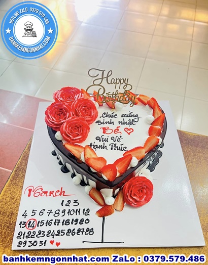 b&aacute;nh kem sinh nhật tr&aacute;i tim ở Huyện Cư Kuin, Đắk Lắk