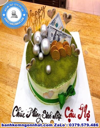 bánh sinh nhật trà xanh ở huyện Châu Thành, Tây Ninh