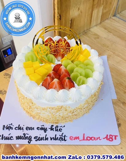 banh sinh nhat trai cay ở Huyện Quảng Xương, Thanh Hóa