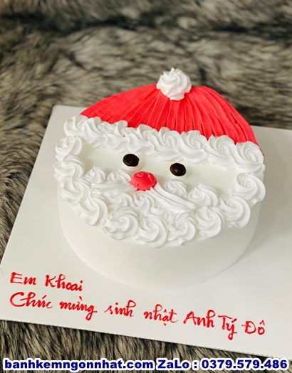 bánh kem giáng sinh