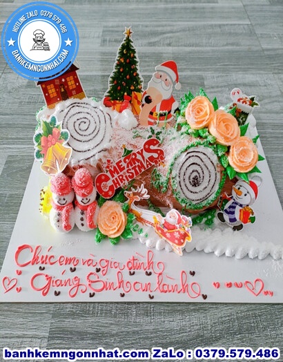 bánh kem ông già noel
