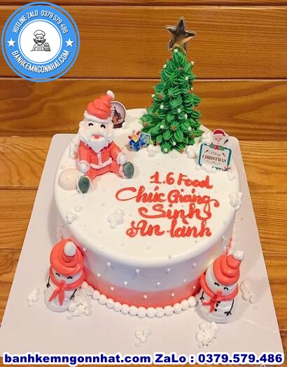 bánh kem noel đẹp