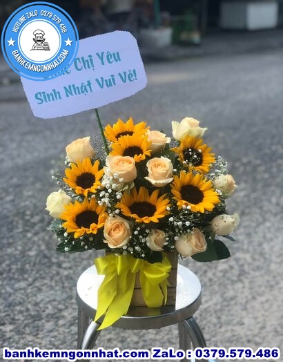 Hoa giỏ quận 9 TPHCM