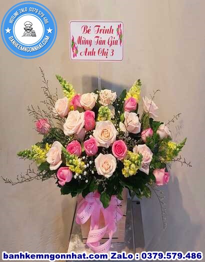 hoa tươi giỏ ở Huyện Kim B&ocirc;i, Ho&agrave; B&igrave;nh