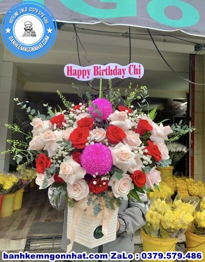 giỏ hoa ở Huyện Bắc T&acirc;n Uy&ecirc;n, B&igrave;nh Dương