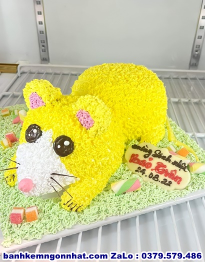 bánh kem con chuột