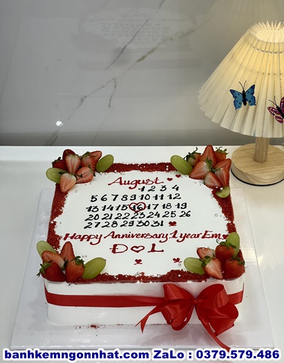 bánh kem hình vuông quận bình tân 