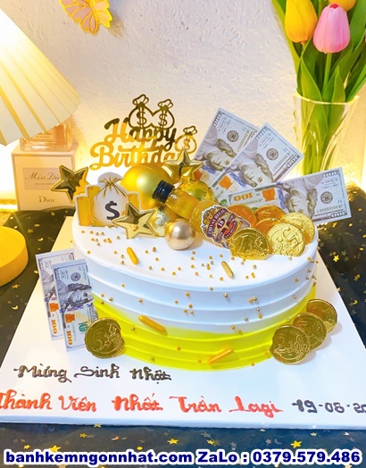 bánh kem bia rượu